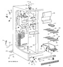 Diagram for 2 - Freezer Section