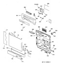 Diagram for 1 - Escutcheon & Door Assembly