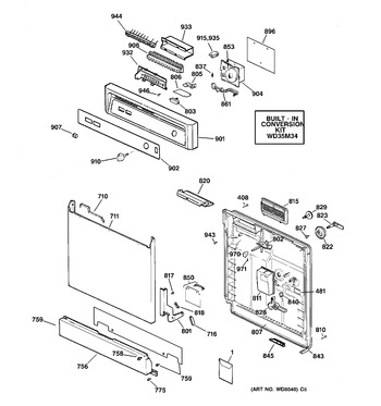 Diagram for GSC3430Z01WW