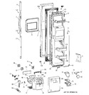 Diagram for 1 - Freezer Door