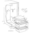 Diagram for 4 - Fresh Food Shelves