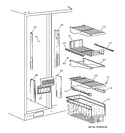 Diagram for 4 - Freezer Shelves