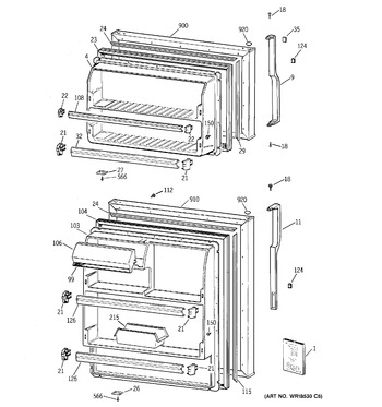 Diagram for MTX16HABJRWW