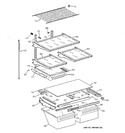 Diagram for 4 - Shelf Parts