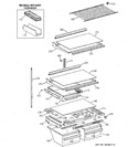 Diagram for 4 - Shelf Parts