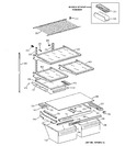 Diagram for 4 - Shelf Parts