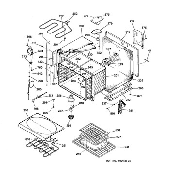 Diagram for JTP56WA2WW