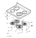 Diagram for 2 - Cooktop