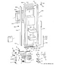 Diagram for 1 - Freezer Door