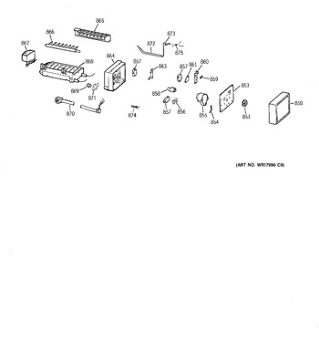 Diagram for TFX22QPDAWW