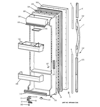 Diagram for TFX26CRDAWW