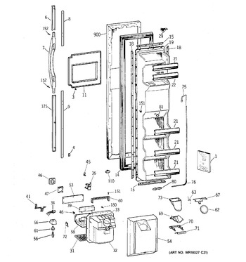 Diagram for TFX26PPDAWW