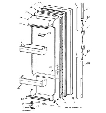 Diagram for TFX26PPDAWW