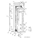 Diagram for 1 - Freezer Door