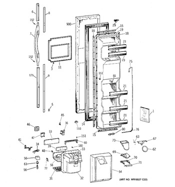 Diagram for TFX26PRDABB