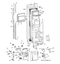 Diagram for 1 - Freezer Door