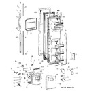 Diagram for 1 - Freezer Door