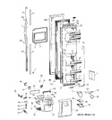 Diagram for 1 - Freezer Door