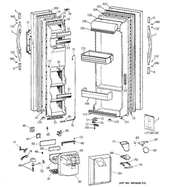 Diagram for CSX26MRDAWW