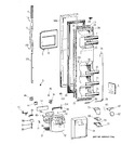 Diagram for 1 - Freezer Door