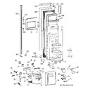 Diagram for 1 - Freezer Door