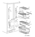 Diagram for 4 - Freezer Shelves