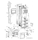 Diagram for 1 - Freezer Door