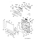 Diagram for 1 - Escutcheon & Door Assembly