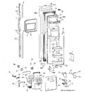 Diagram for 1 - Freezer Door