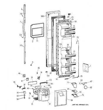 Diagram for TFX26GRDAWW