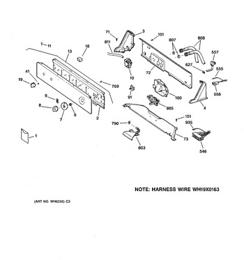 Diagram for WCXR1070TBWW