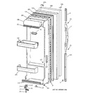 Diagram for 2 - Fresh Food Door