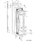 Diagram for 1 - Freezer Door