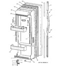 Diagram for 2 - Fresh Food Door