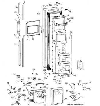 Diagram for TFG28PFCGWW