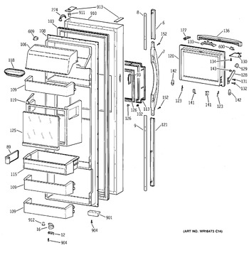 Diagram for TFG28PFCGBB