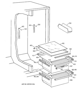 Diagram for TFX25JPCGAA