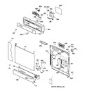 Diagram for 1 - Escutcheon & Door Assembly