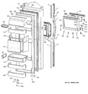 Diagram for 2 - Fresh Food Door