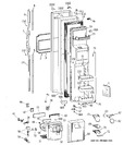 Diagram for 1 - Freezer Door