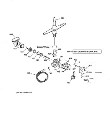 Diagram for GSD2635F00WW