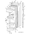 Diagram for 2 - Fresh Food Door