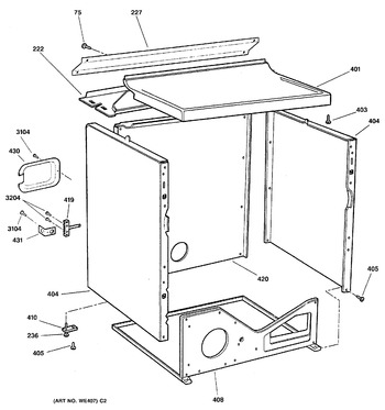 Diagram for NBXR453EV1AA