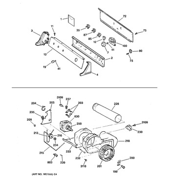 Diagram for DPXR473EW1WW