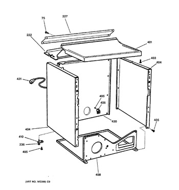 Diagram for DPSR405GA0WW