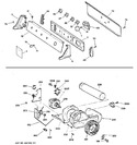 Diagram for 1 - Backsplash, Blower & Drive Assembly