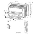 Diagram for 1 - Freezer Door