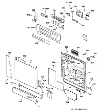 Diagram for ZBD4200D01WW