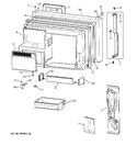 Diagram for 1 - Freezer Door