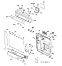 Diagram for 1 - Escutcheon & Door Assembly